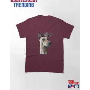 Woof Wonder Curious Canine Captivation Classic Tshirt